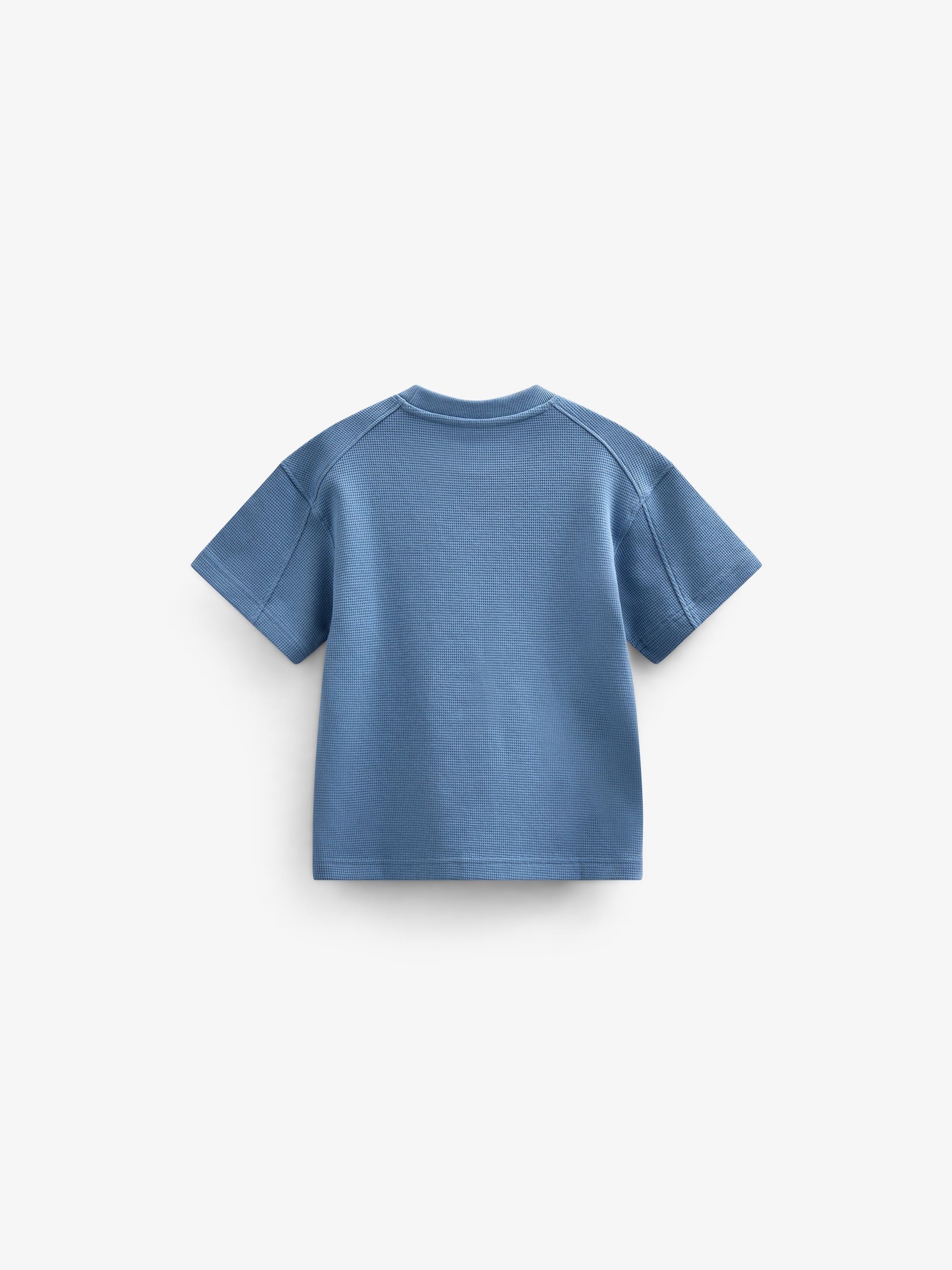 Waffel T-Shirt - Tween - Dusty Blue | 101151 Evan