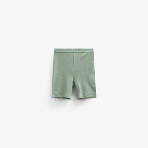 Kurze Shorts aus Modalripp - Tween - Dusty Green | 101319 Lottie