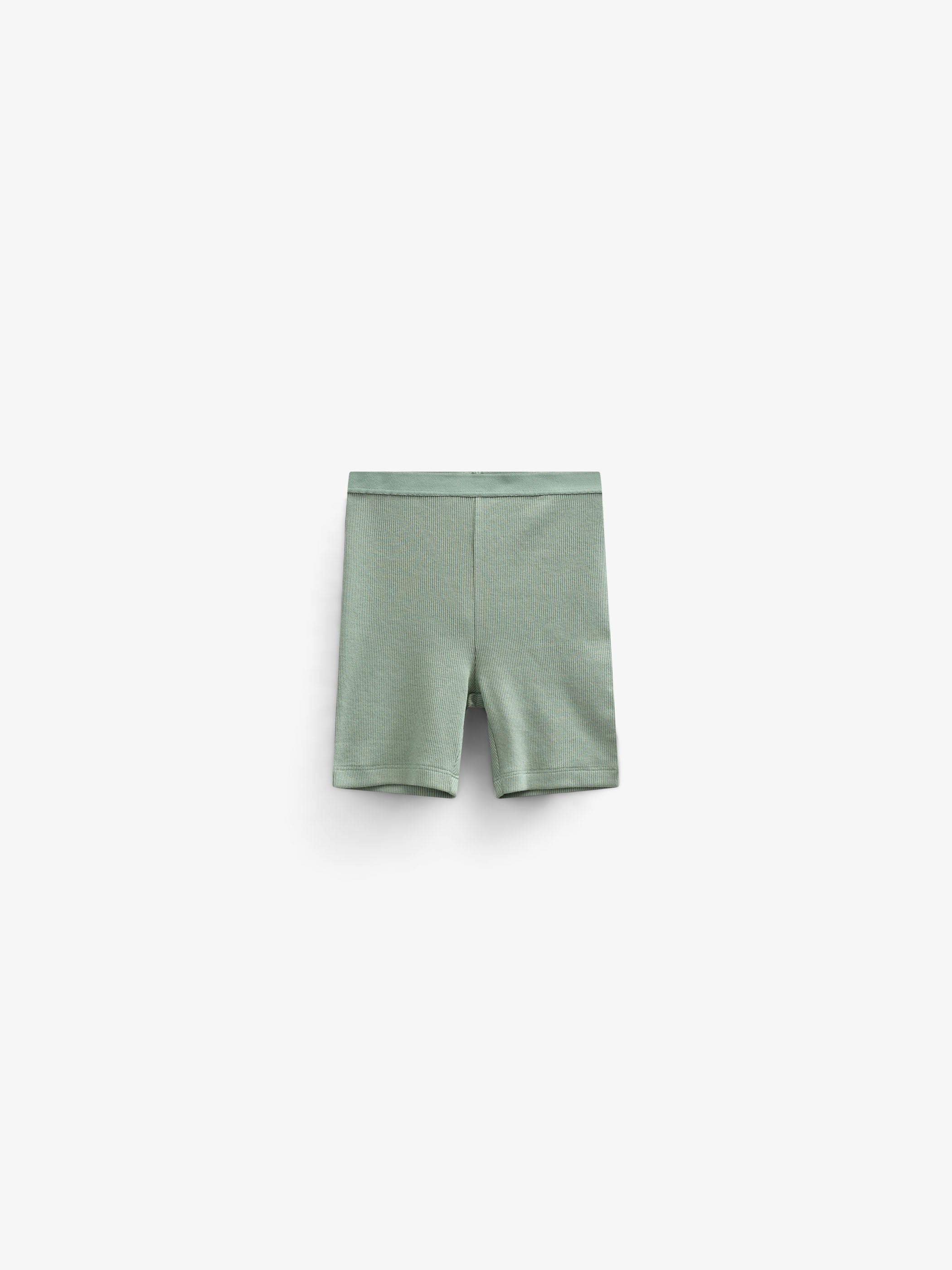 Kurze Shorts aus Modalripp - Tween - Dusty Green | 101319 Lottie