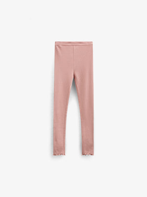 Modal-Ripp-Leggings - Tween - Rose Tan | 101323 Lottie