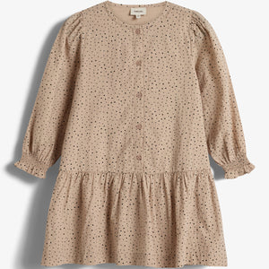 Baumwollkleid mit Micro Dots - Kids - Moonlight