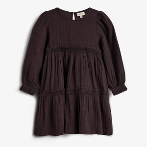 Boho-Kleid - Kids - Dark Purple