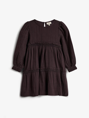 Boho-Kleid - Kids - Dark Purple