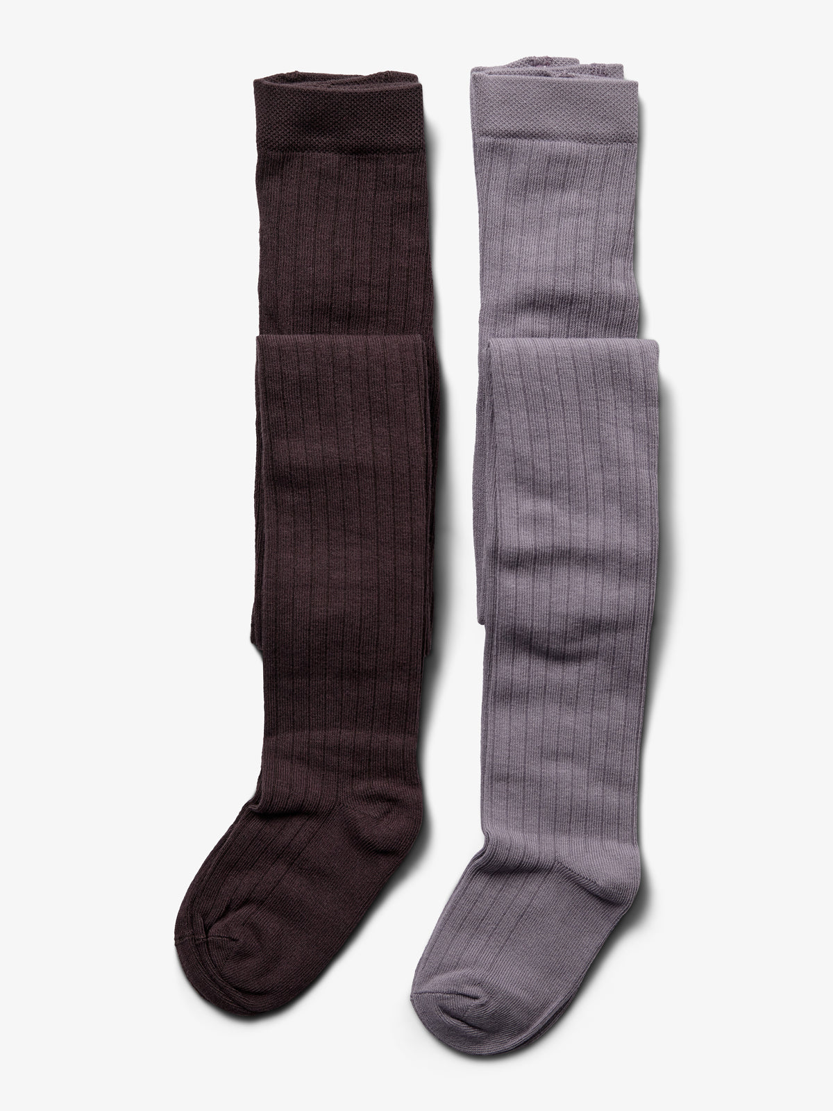 Strumpfhose 2er-Pack - Kids - Dusty Purple/Dark Purple