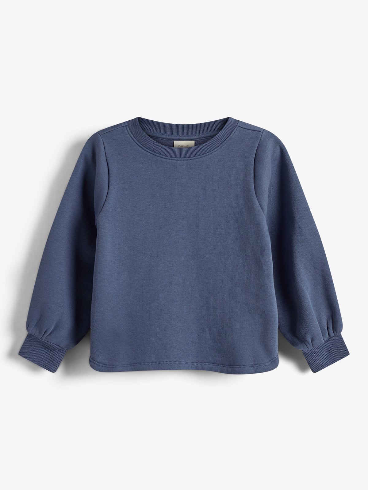 Sweatshirt mit geschwungenem Saum - Kids - Vintage Blue