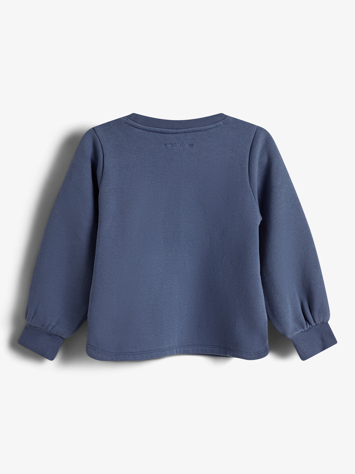 Sweatshirt mit geschwungenem Saum - Kids - Vintage Blue