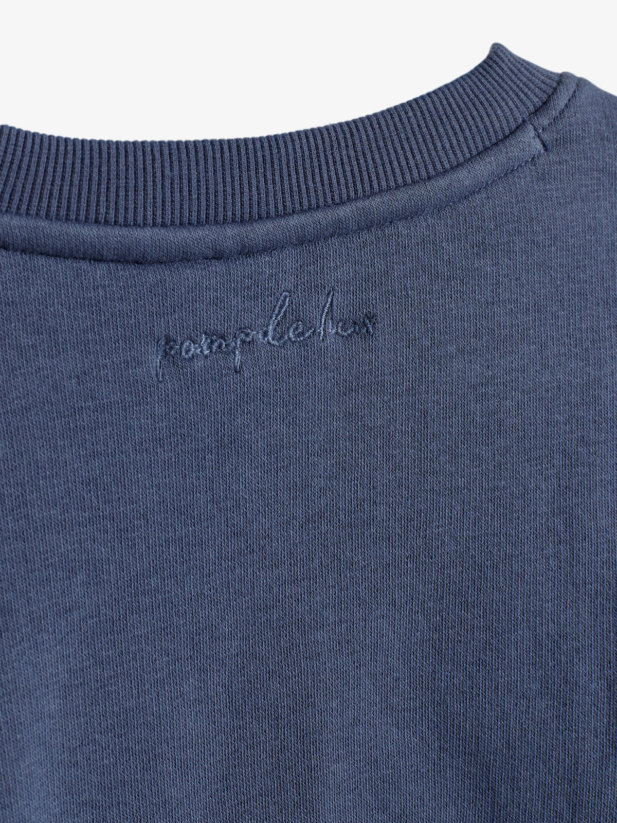 Sweatshirt mit geschwungenem Saum - Kids - Vintage Blue