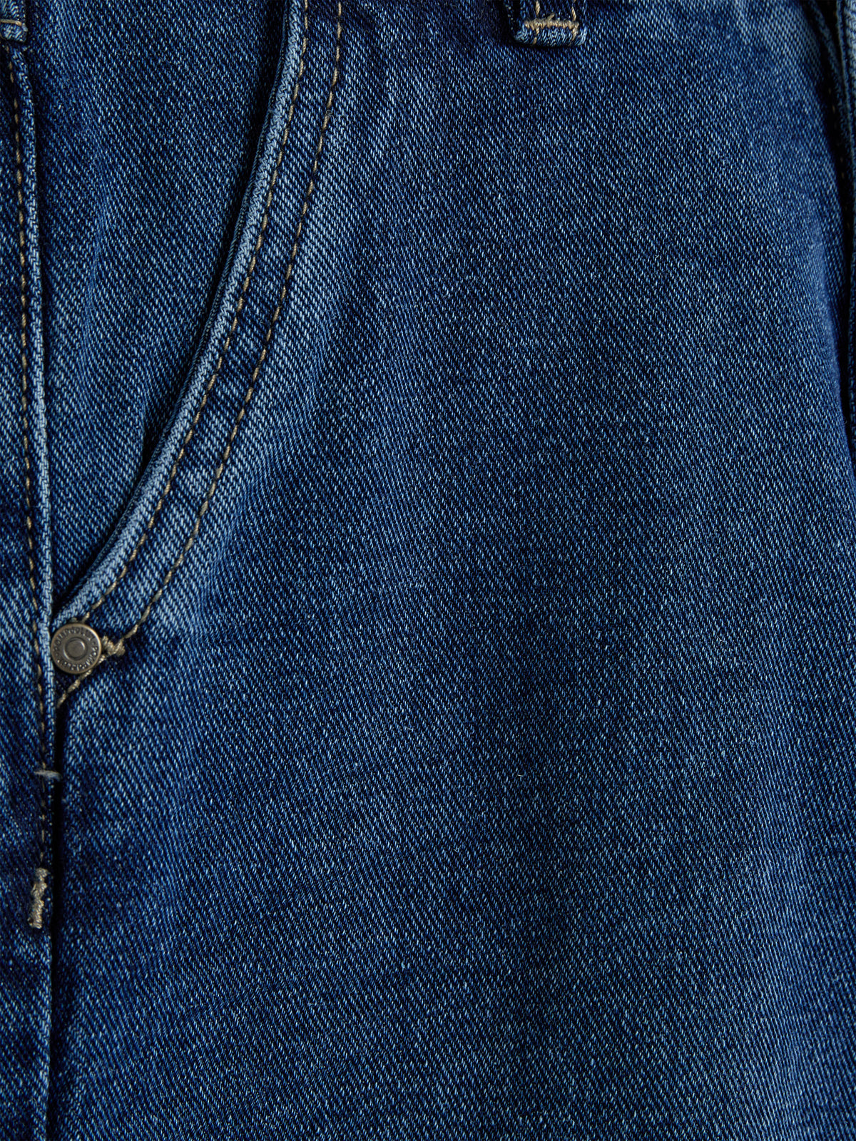 Jeans mit weitem Bein - Kids - Dark Blue Denim