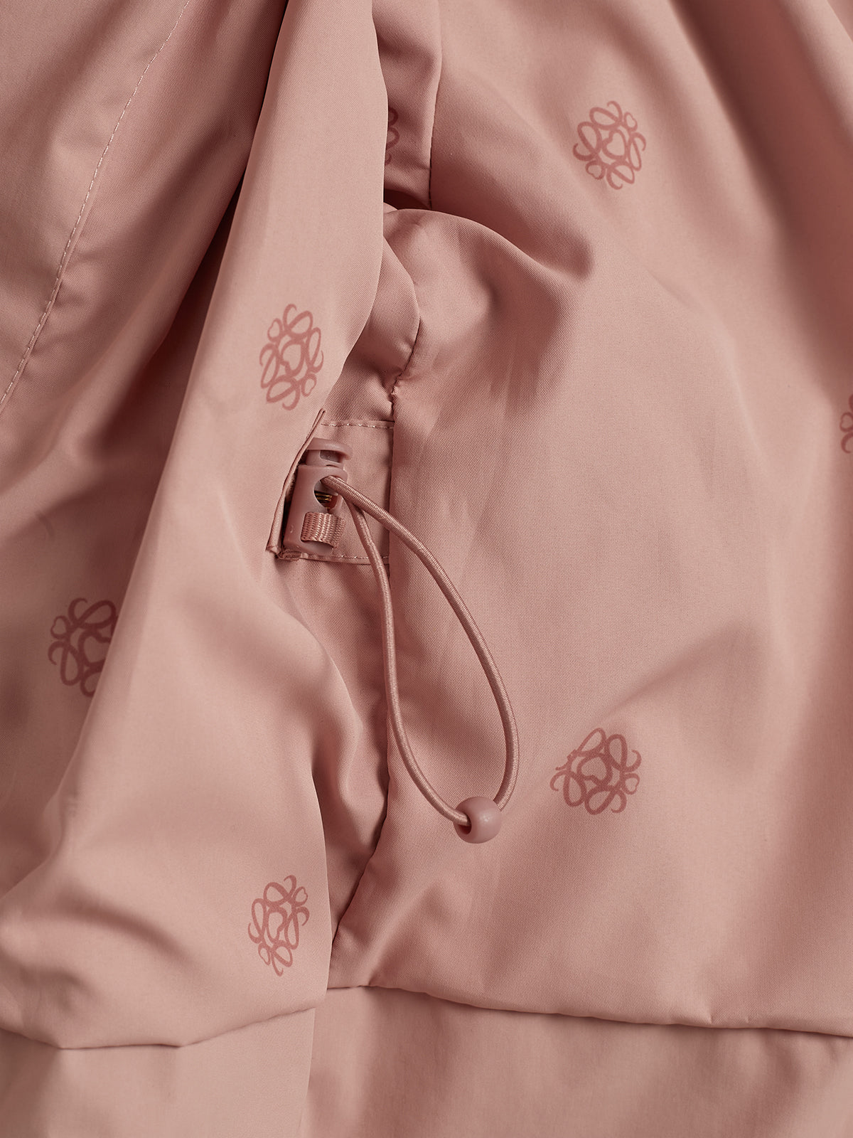 Regenjacke mit Kordelzug - Kids - Dusty Rose