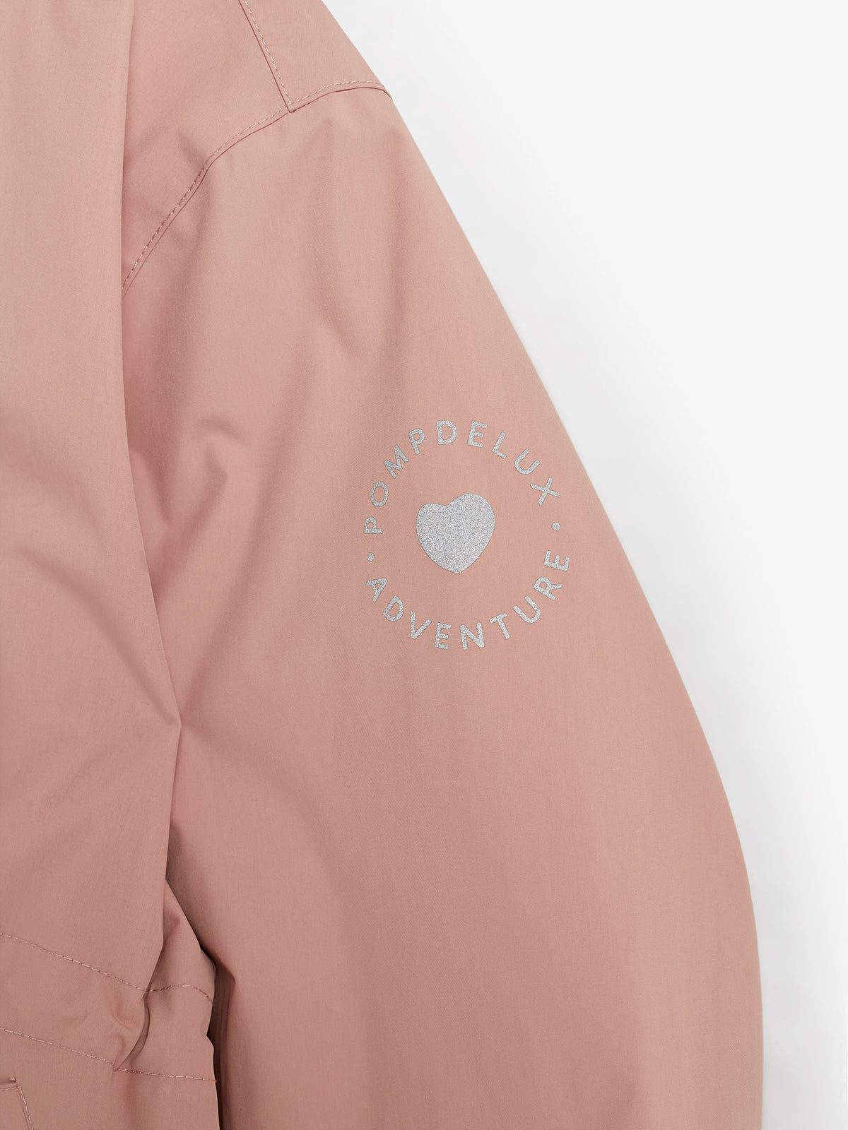 Regenjacke mit Kordelzug - Kids - Dusty Rose