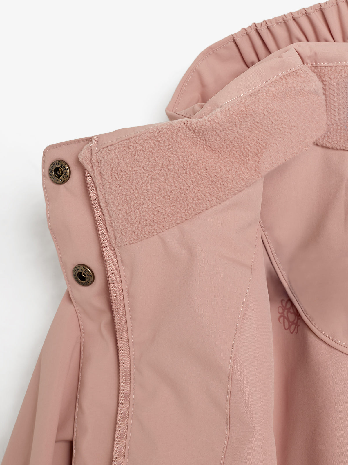 Regenjacke mit Kordelzug - Kids - Dusty Rose