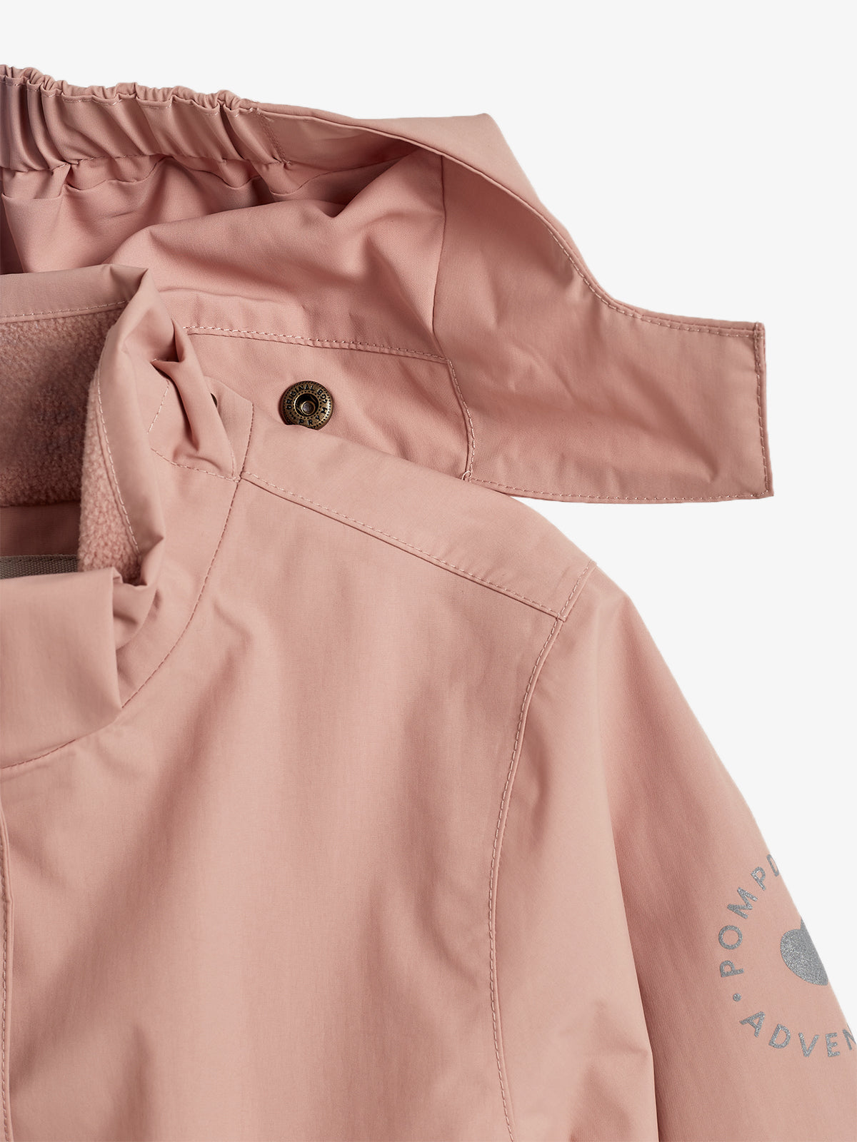 Regenjacke mit Kordelzug - Kids - Dusty Rose