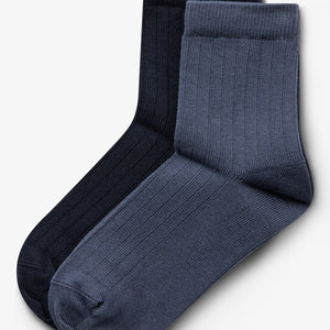 Socken 2er-Pack - Kids - Navy/Vintage Blue
