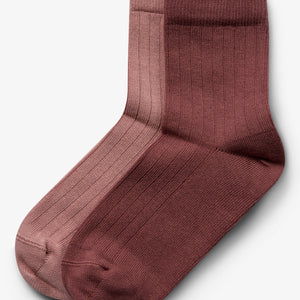 Socken 2er-Pack - Kids - Dusty Rose/Dark Rose