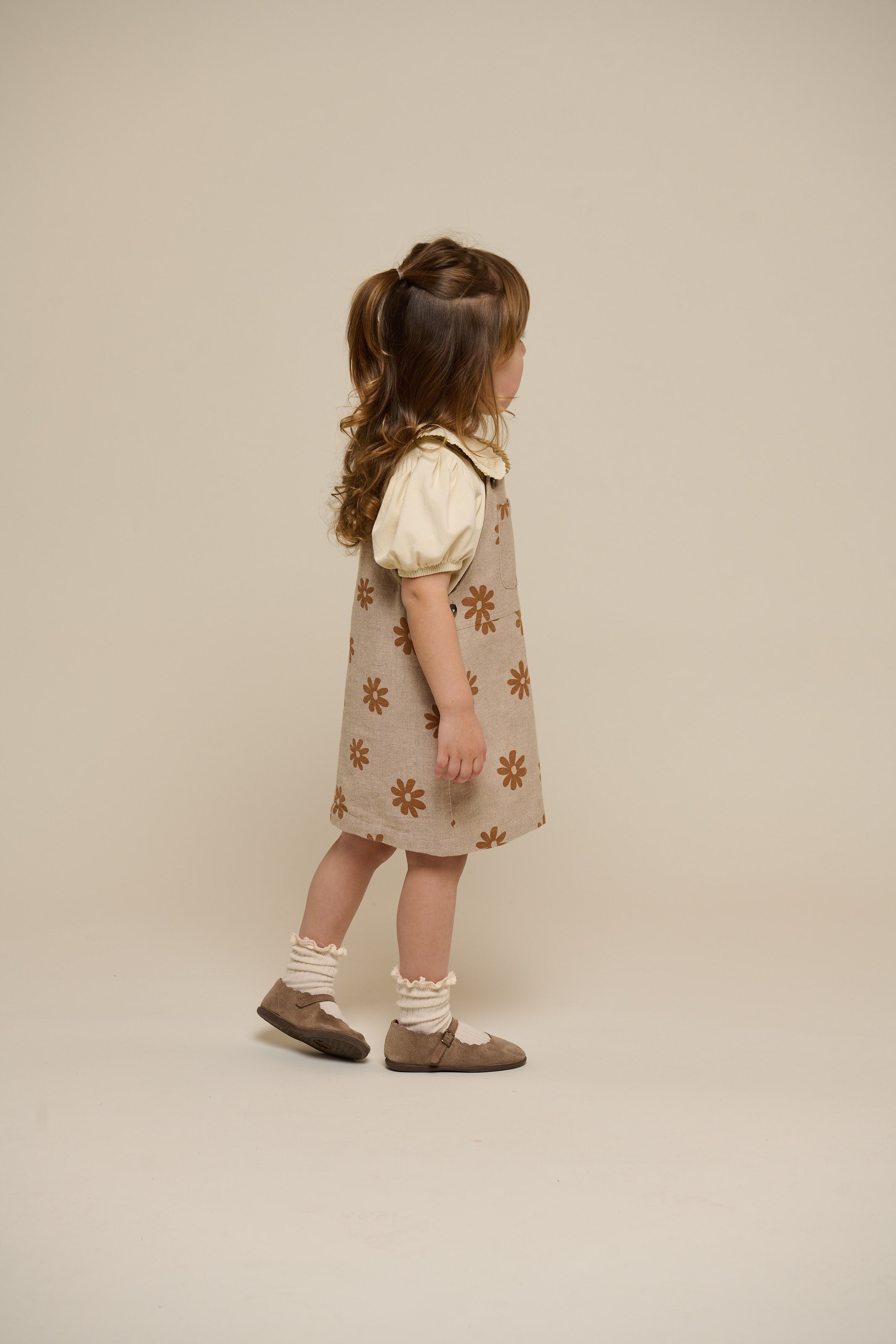 Jerseybluse mit Kragen - Kids - OffWhite | 101277 Nini