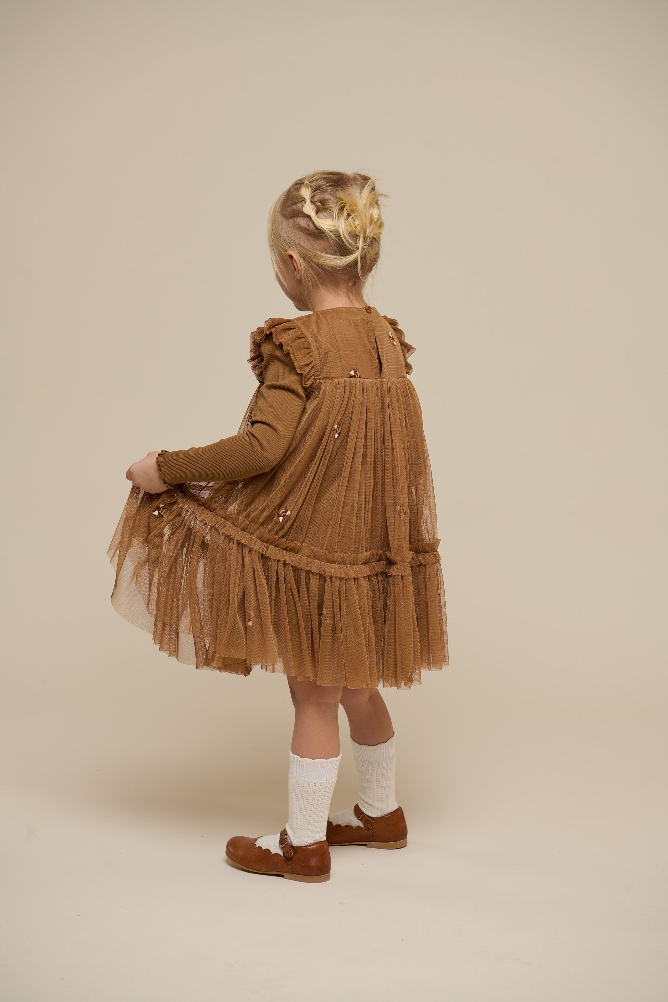Honigbiene Tüllkleid - Kids - Coconut | 100964 Daisy
