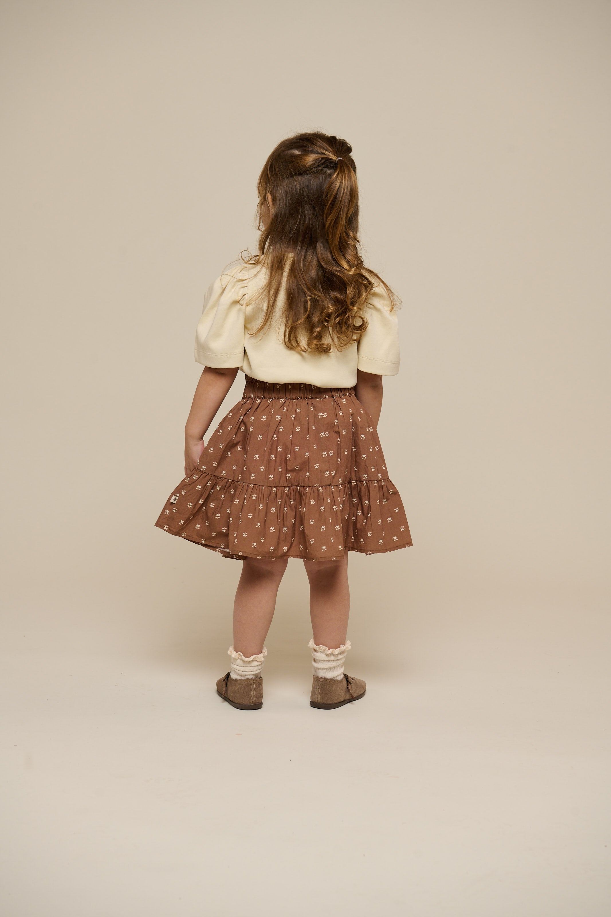 T-Shirt mit Stickerei - Kids - Offwhite | 101235 Amanda