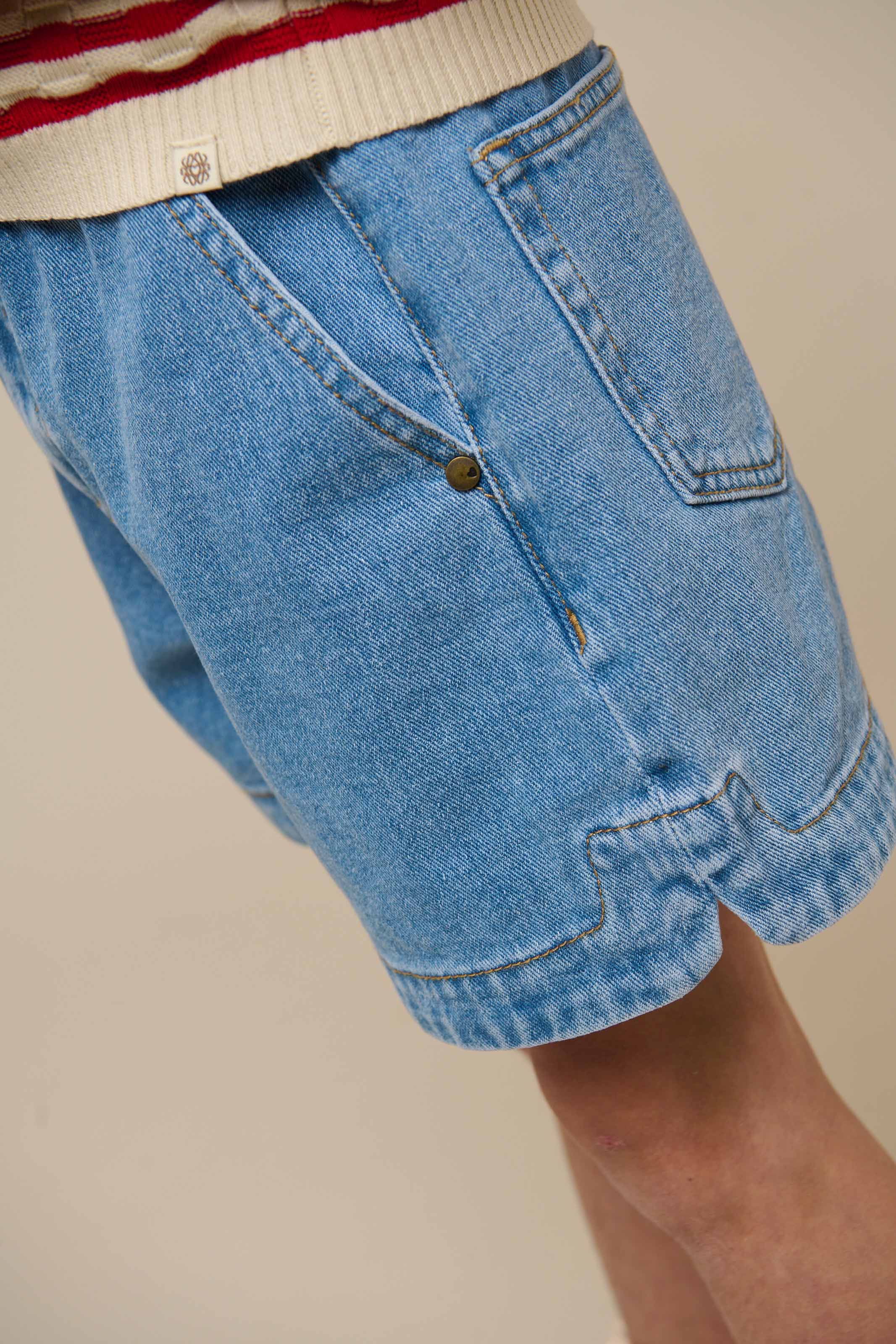 Denimshorts - Tween - Light Blue Denim | 101017 Vera