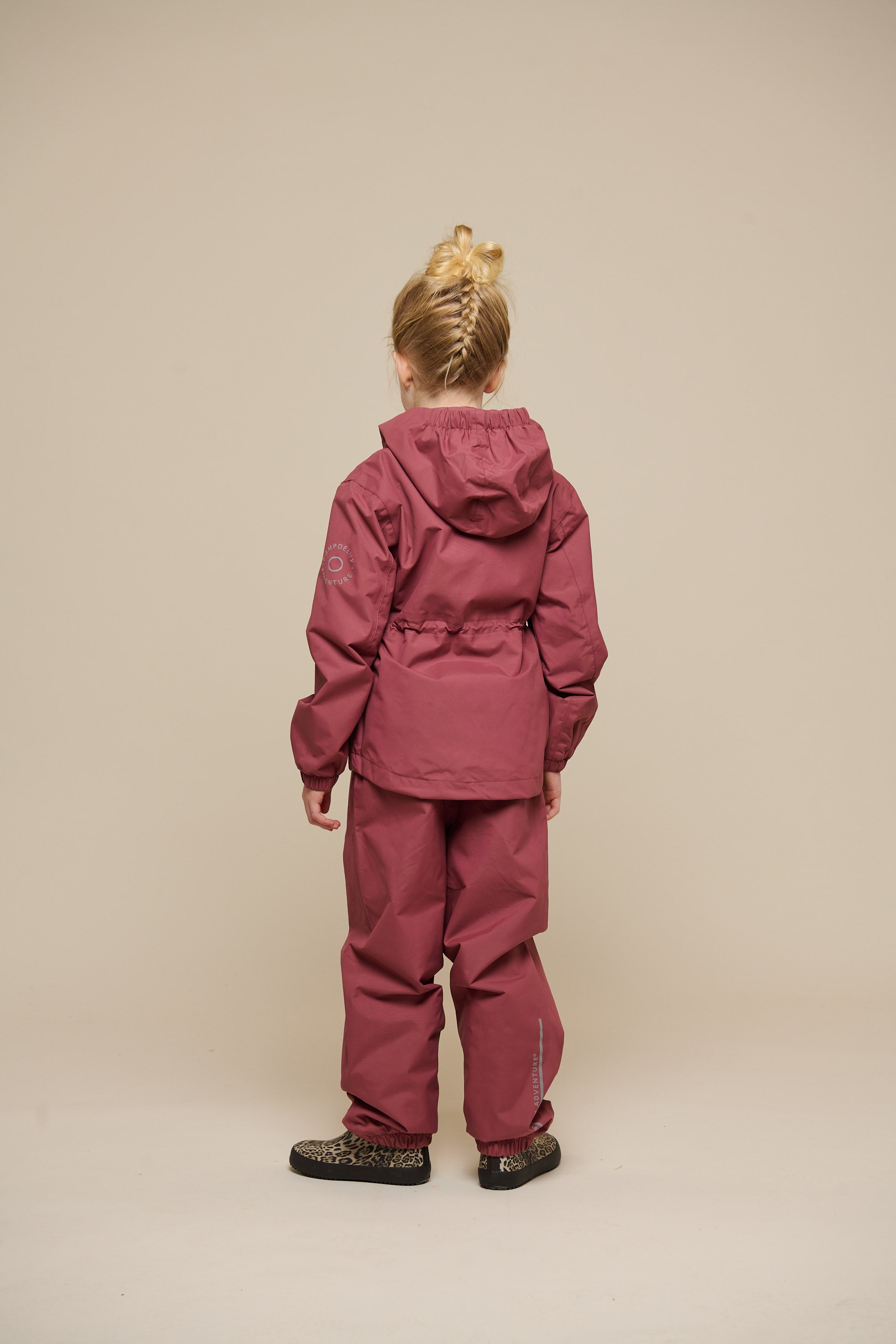 Shell Jacke mit Kordelzug - Tween - Vintage Red | 100496 Lucy