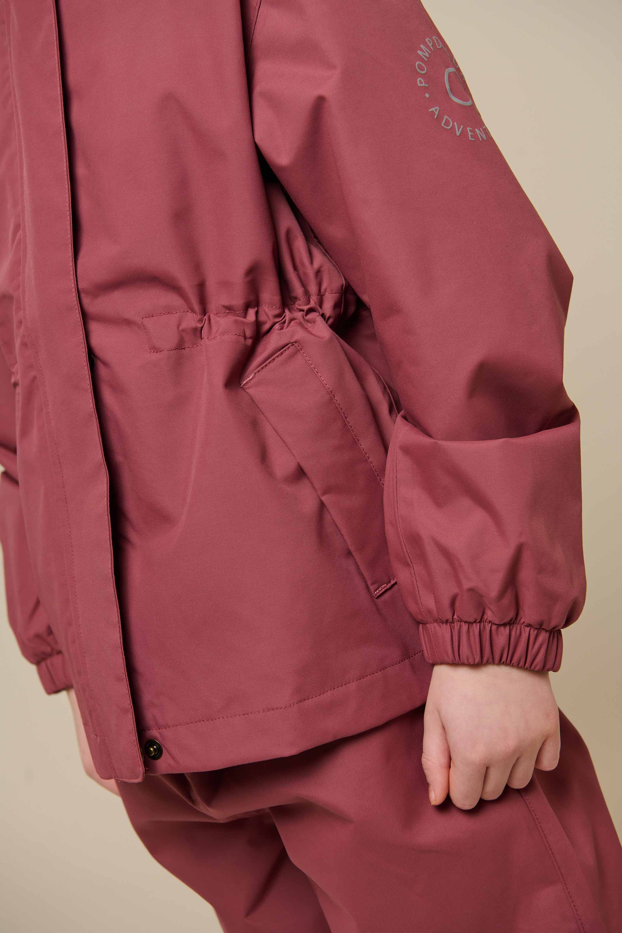 Shell Jacke mit Kordelzug - Tween - Vintage Red | 100496 Lucy