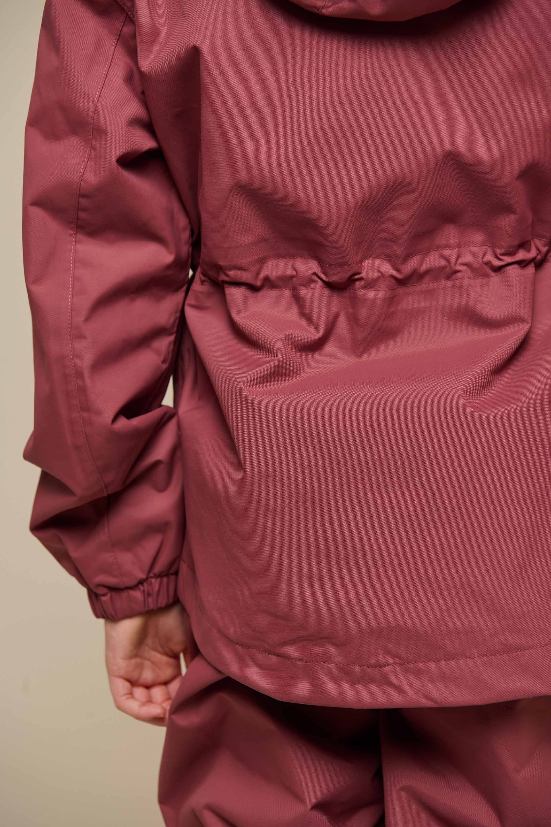 Shell Jacke mit Kordelzug - Tween - Vintage Red | 100496 Lucy