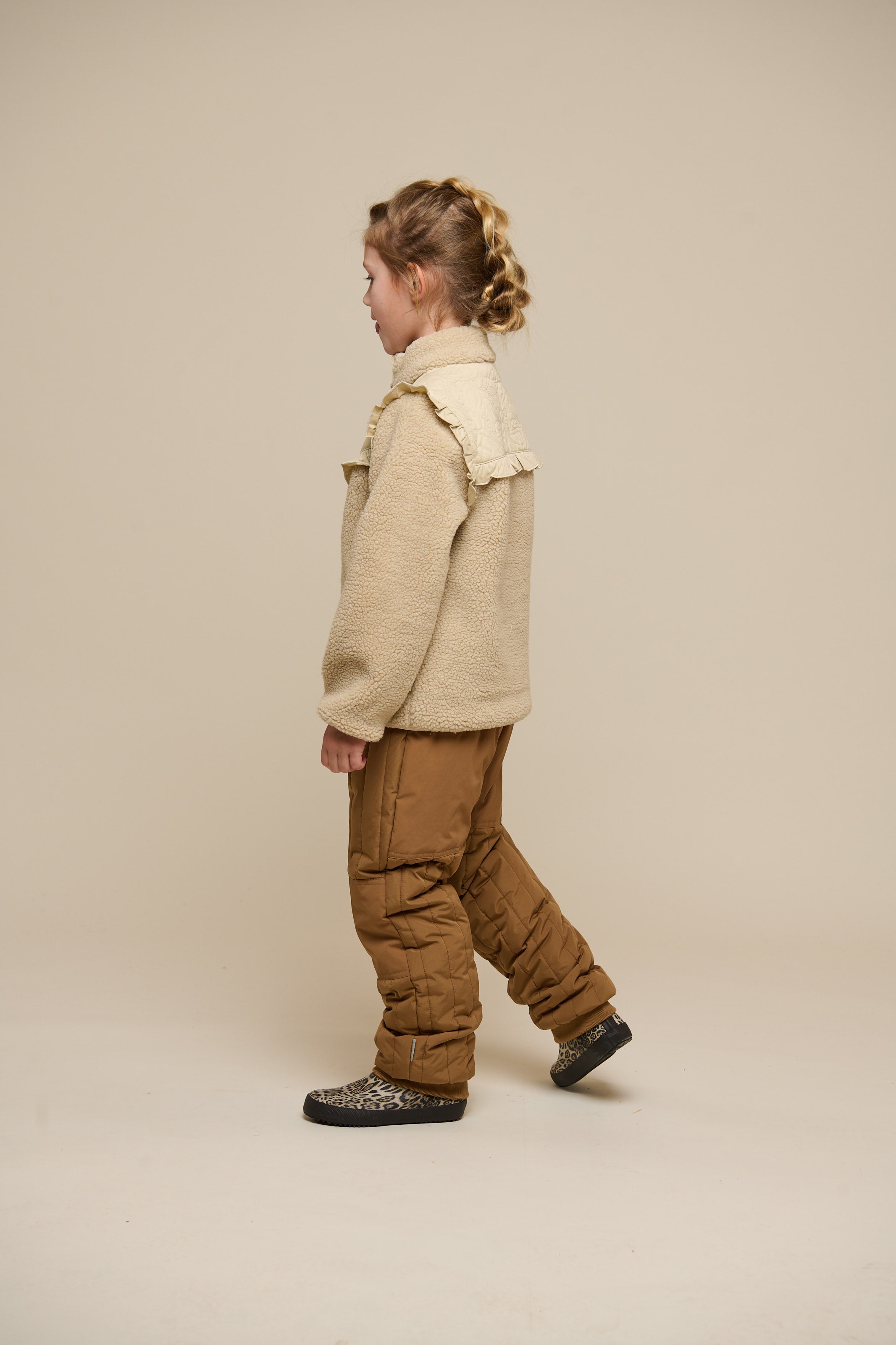 Teddyjacke mit Reißverschluss und Rüschen - Tween - Nature | 100639 Madison