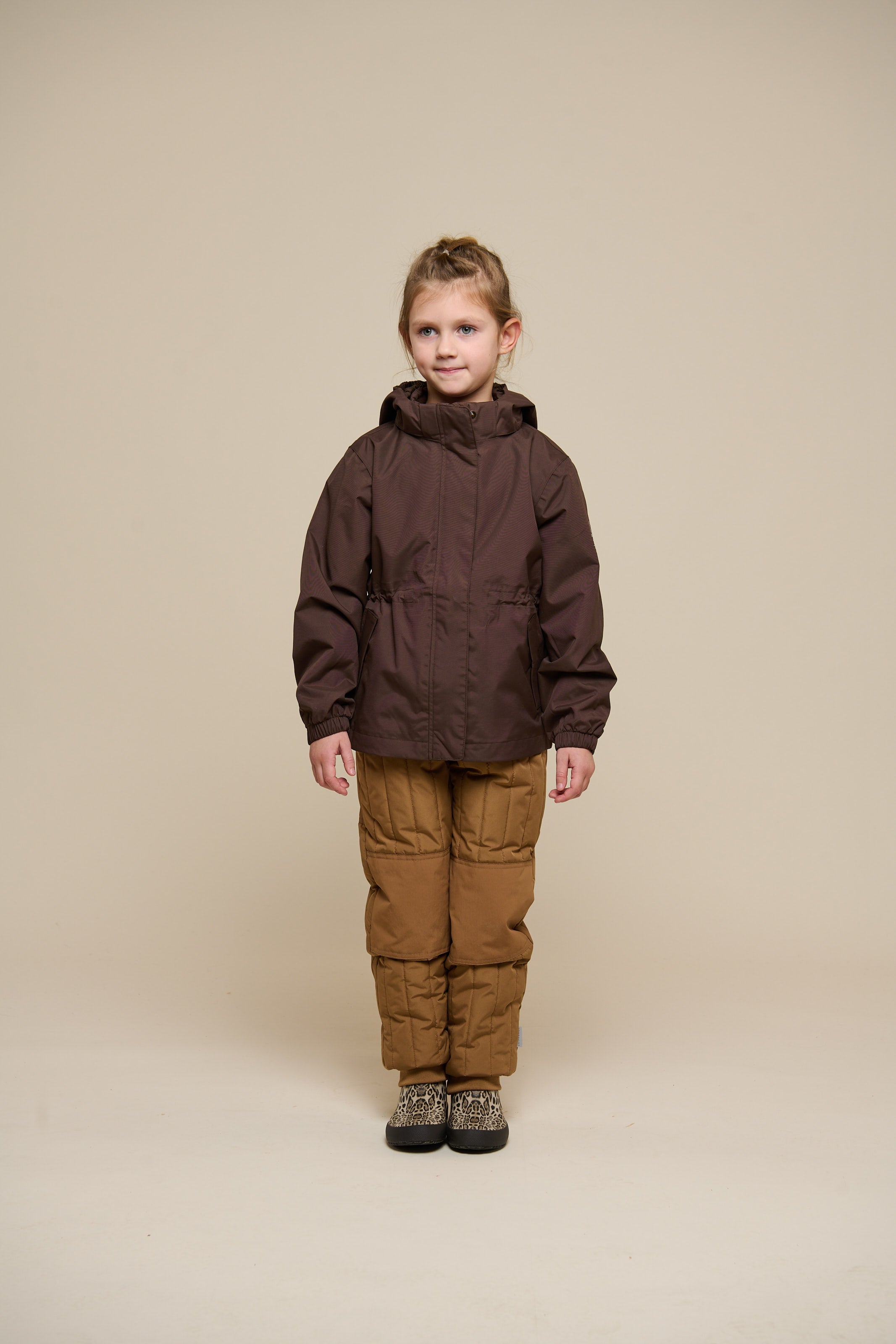 Shell Jacke mit Kordelzug - Tween - Chocolate | 100498 Lucy