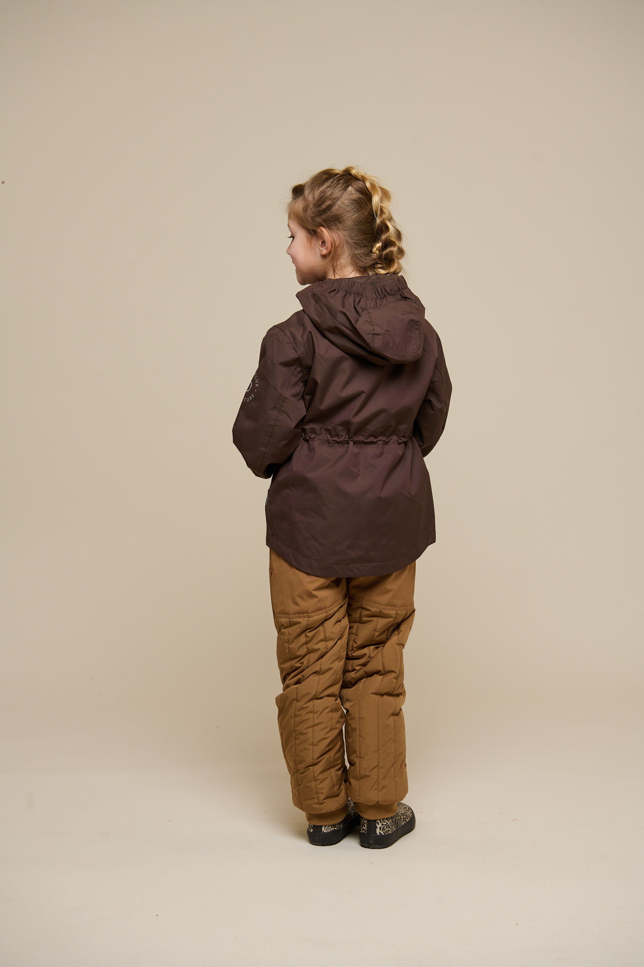 Shell Jacke mit Kordelzug - Tween - Chocolate | 100498 Lucy
