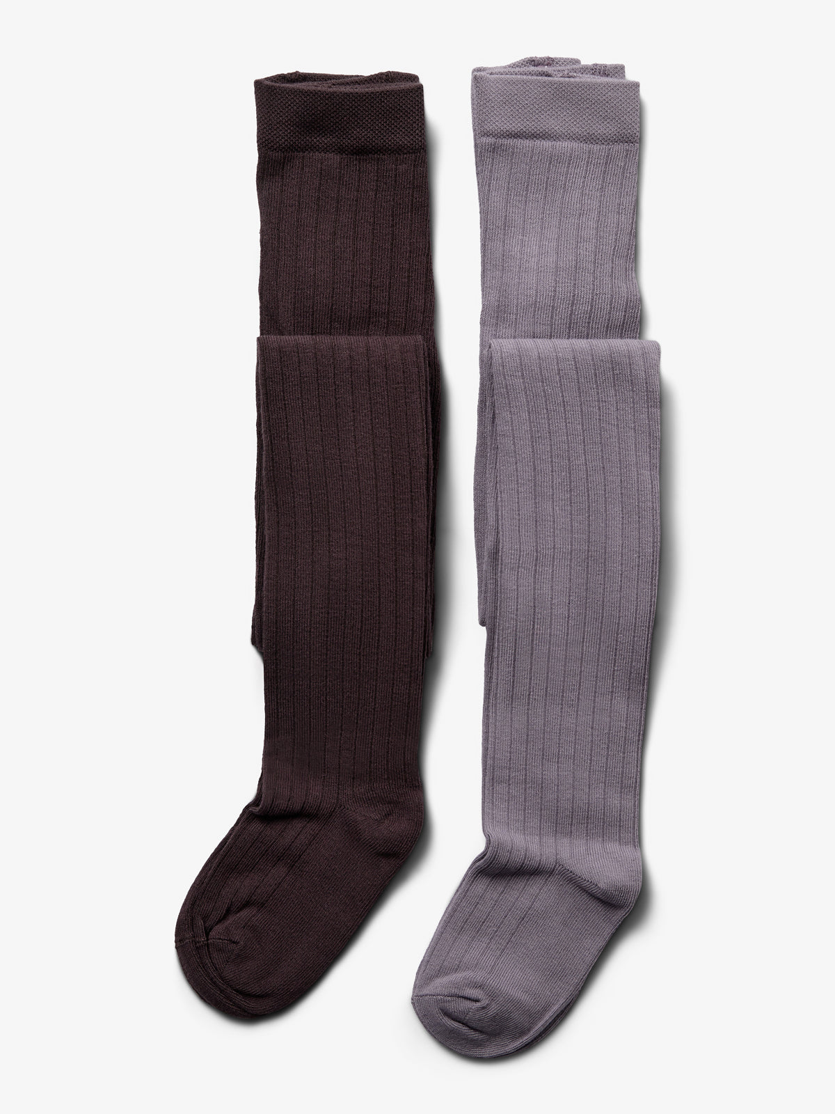 Strumpfhose 2er-Pack - Tweens - Dusty Purple/Dark Purple