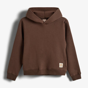 Kapuzenpulli mit Seitentasche - Tweens - Dark Earth
