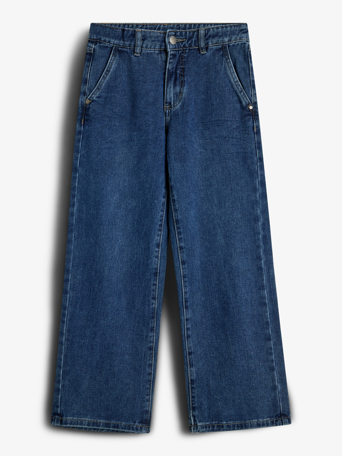 Jeans mit weitem Bein - Tweens - Dark Blue Denim