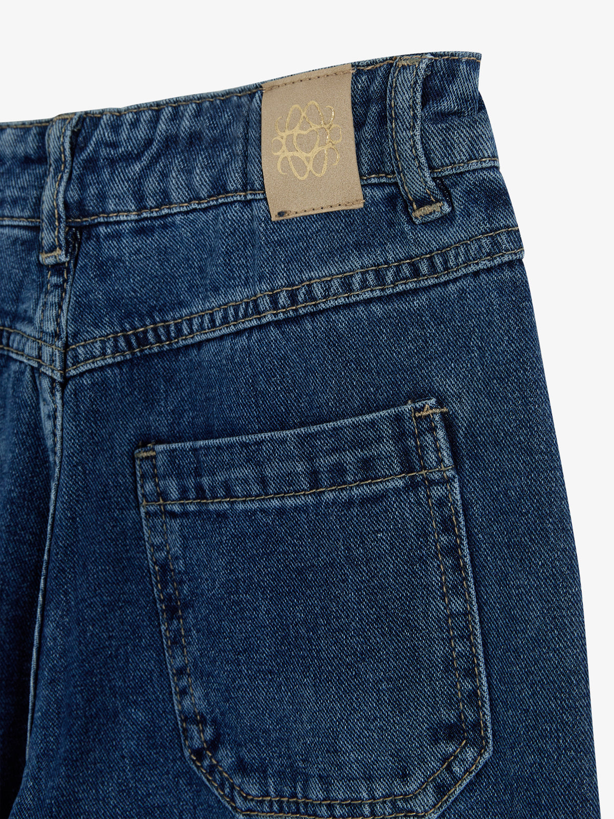 Jeans mit weitem Bein - Tweens - Dark Blue Denim