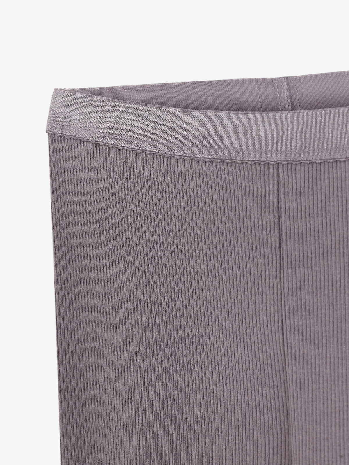 Basic Modal-Ripp-Leggings - Tweens - Dusty Purple