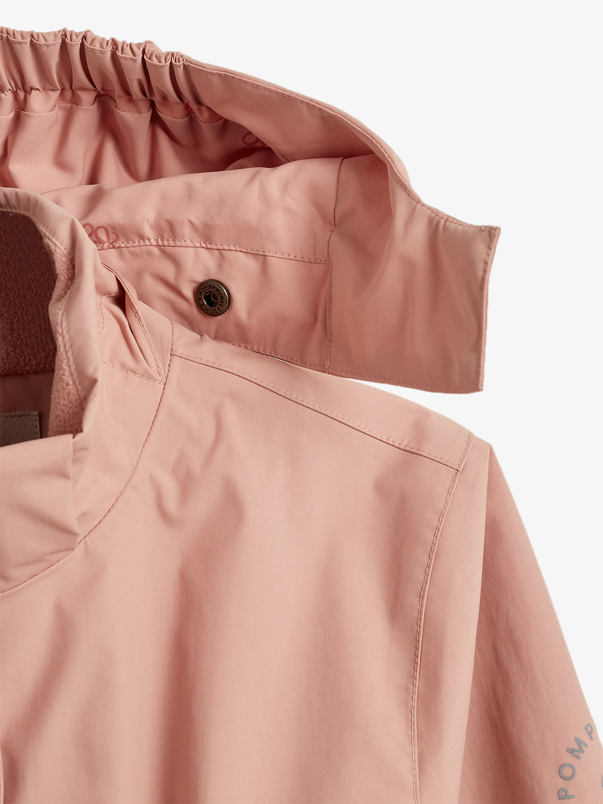 Regenjacke mit Kordelzug - Tweens - Dusty Rose