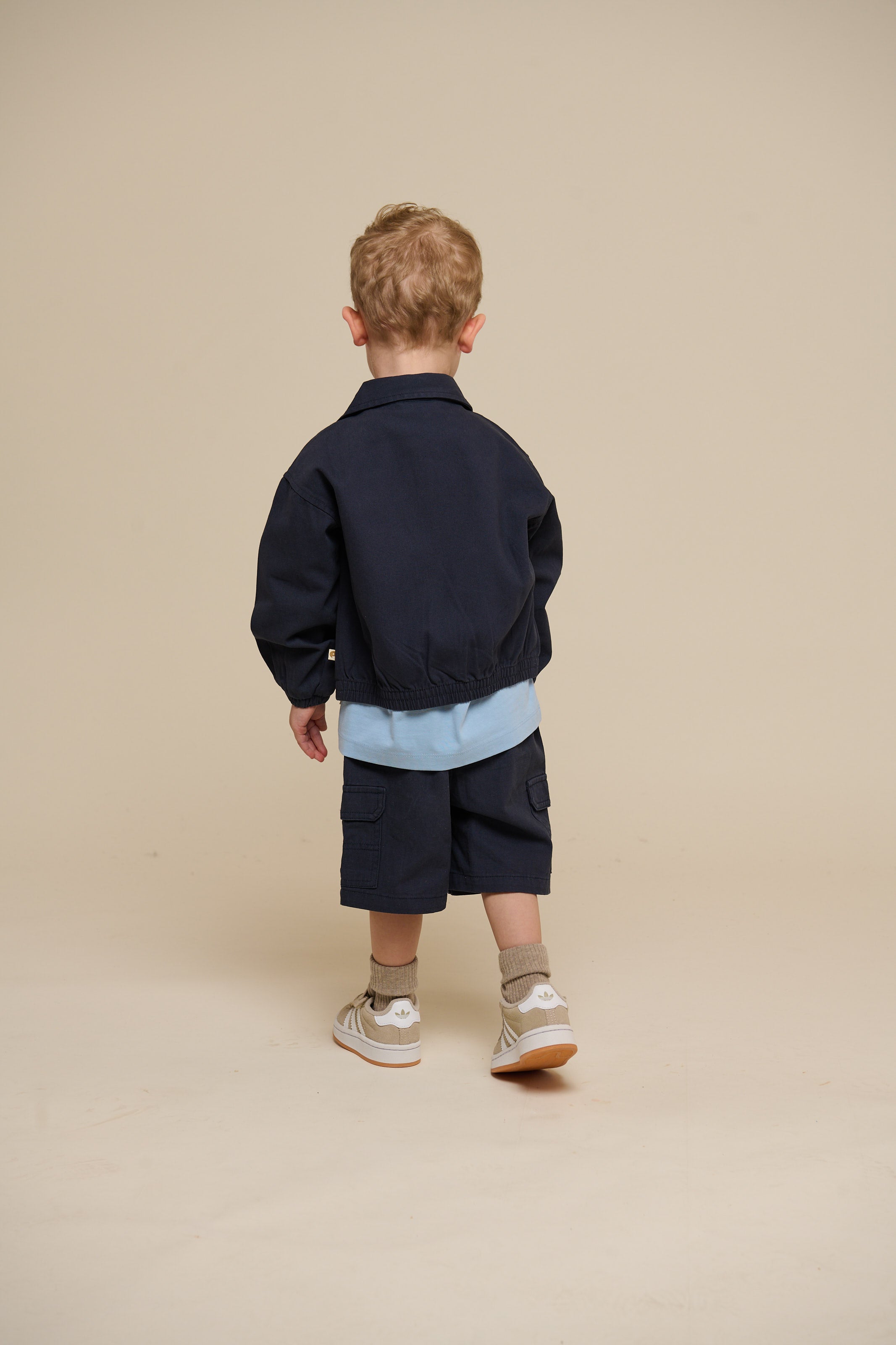 Canvas Bomberjacke - Kids - Navy | 101138 Isack