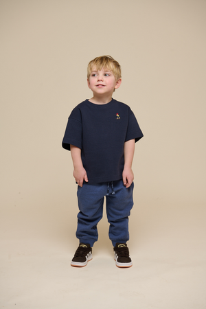 Sweat Hose - Kids - Indigo Blue Melange | 100894 Justin