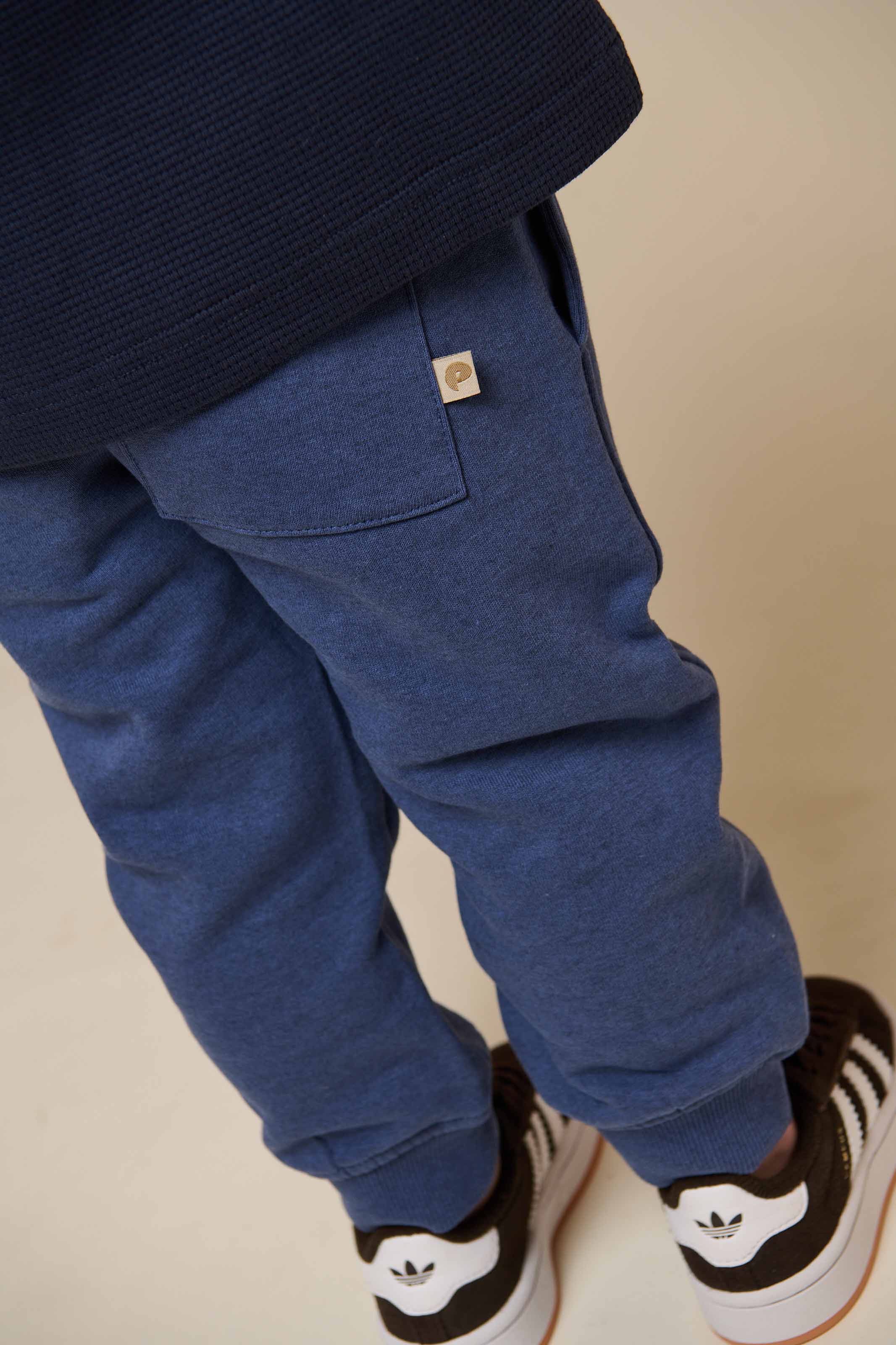 Sweat Hose - Kids - Indigo Blue Melange | 100894 Justin