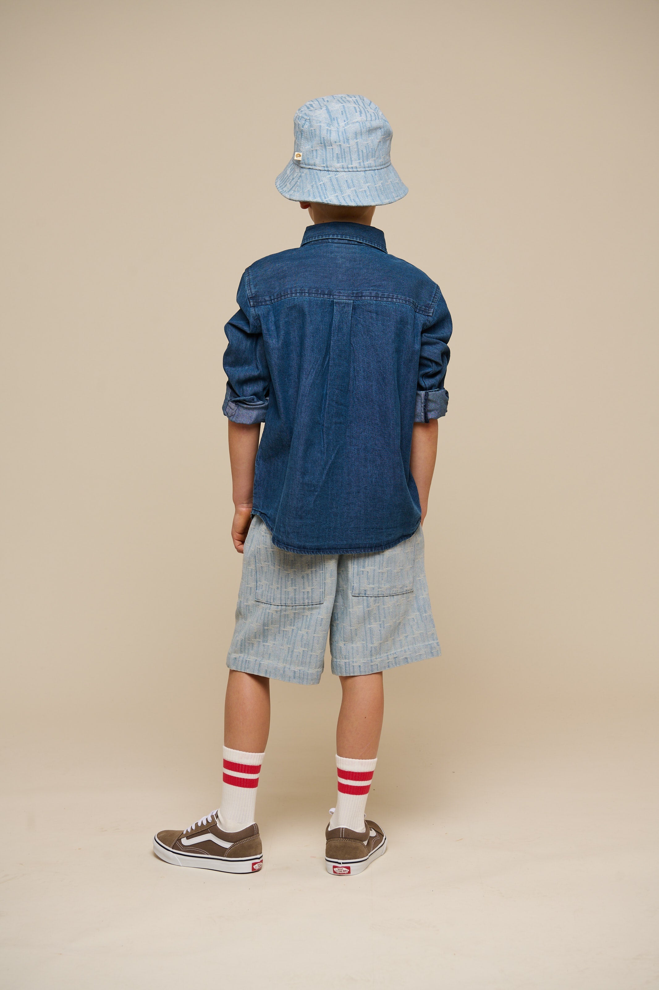 Jeanshemd - Kids - Dark Blue Denim | 100176 Delhi