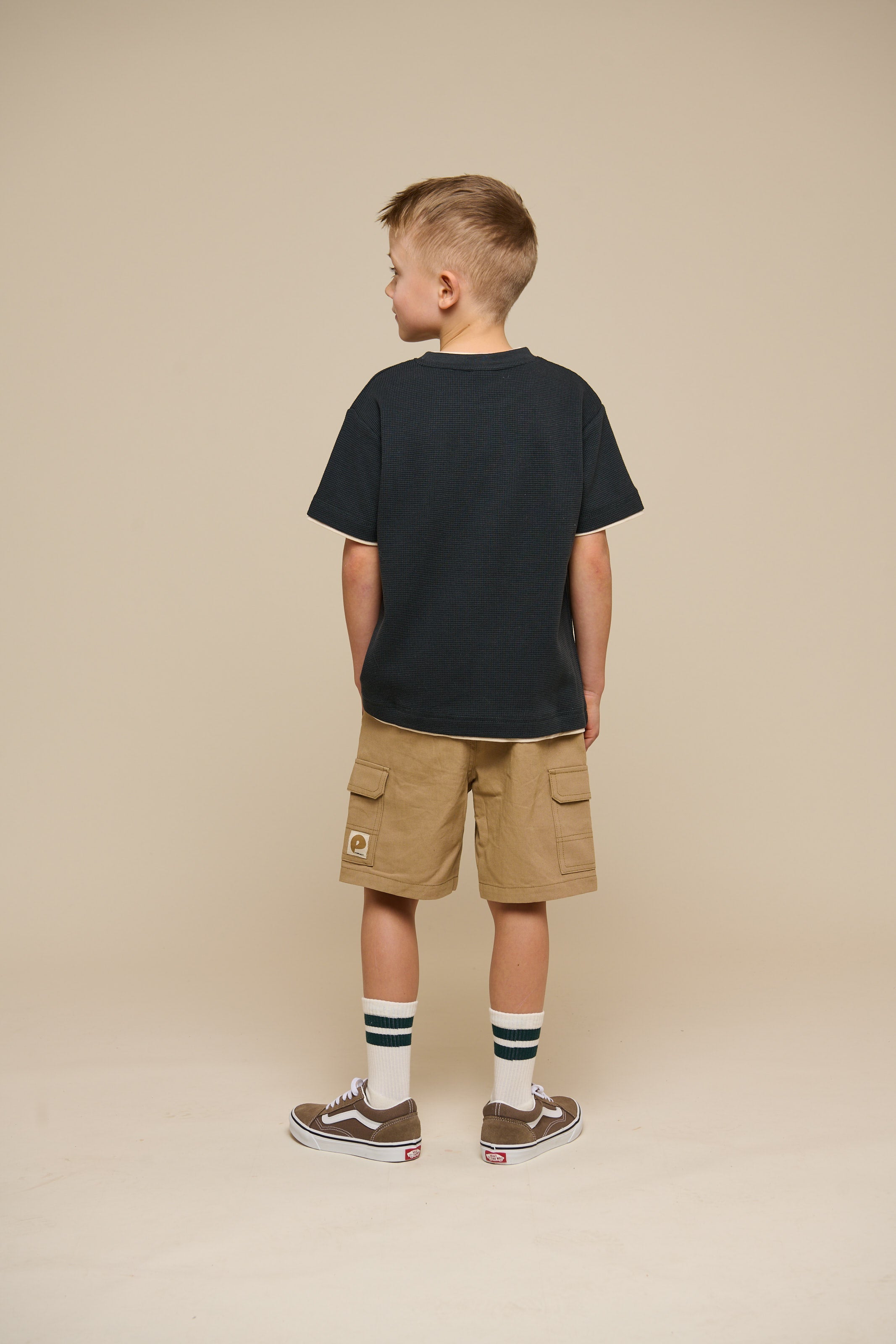 Texturiertes T-Shirt - Tween - Forest Green | 100714 Malthe