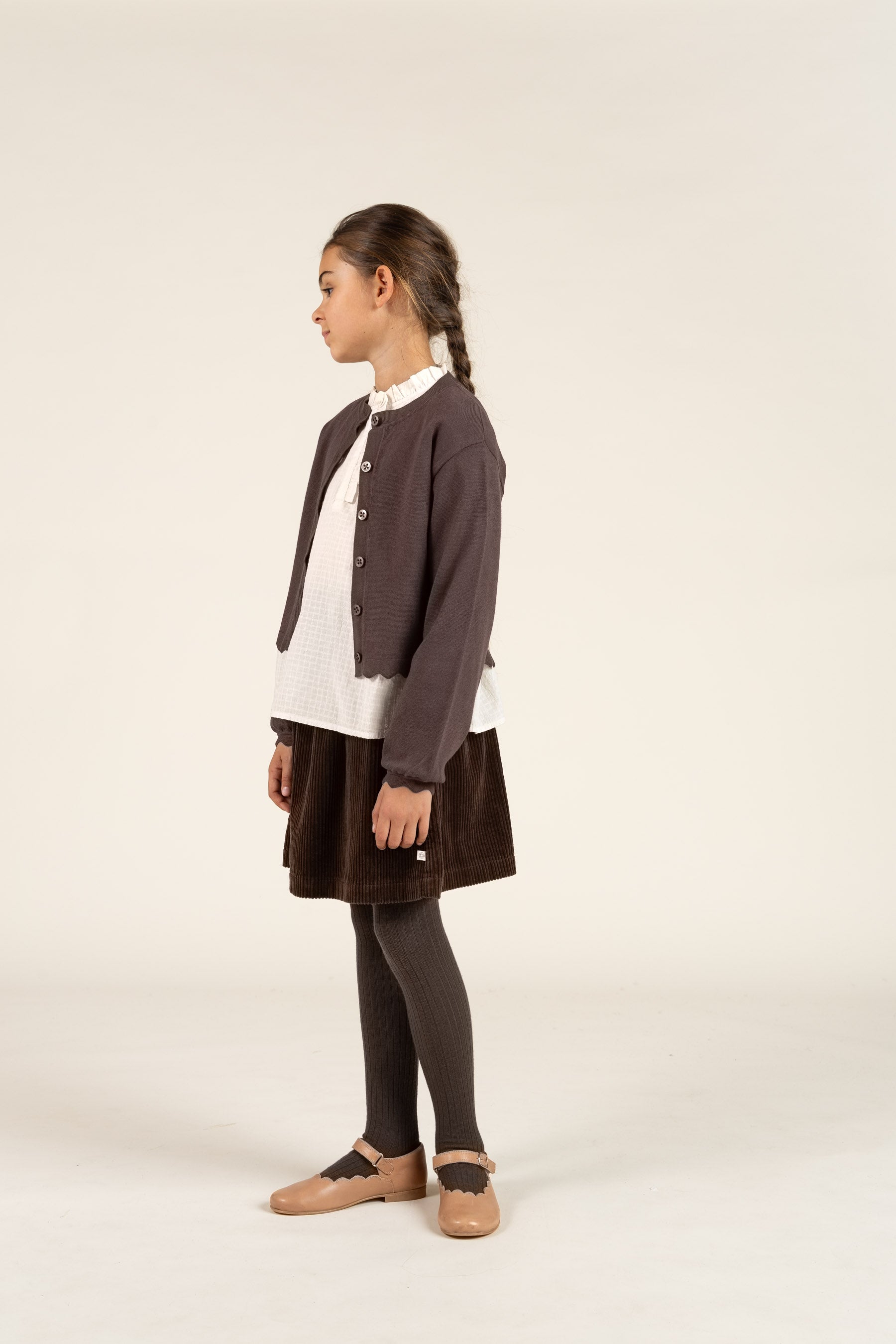 Strickjacke - Tween - Chocolate | 100827 Nicole