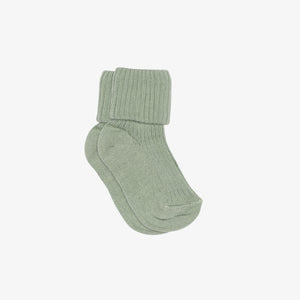 MP Little Cotton Rib Socken - Kids - Green | 101364 MP Baby Rib Socks