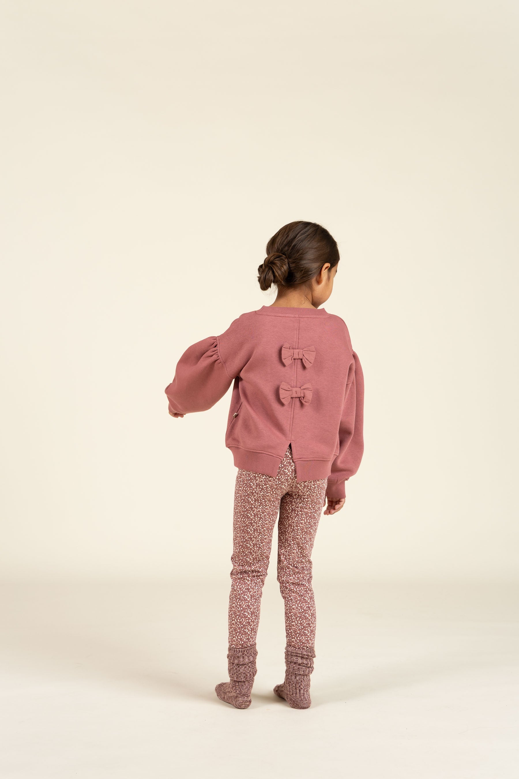 Sweatshirt mit Schleifendetail - Kids - Vintage Red | 100812 Ruth