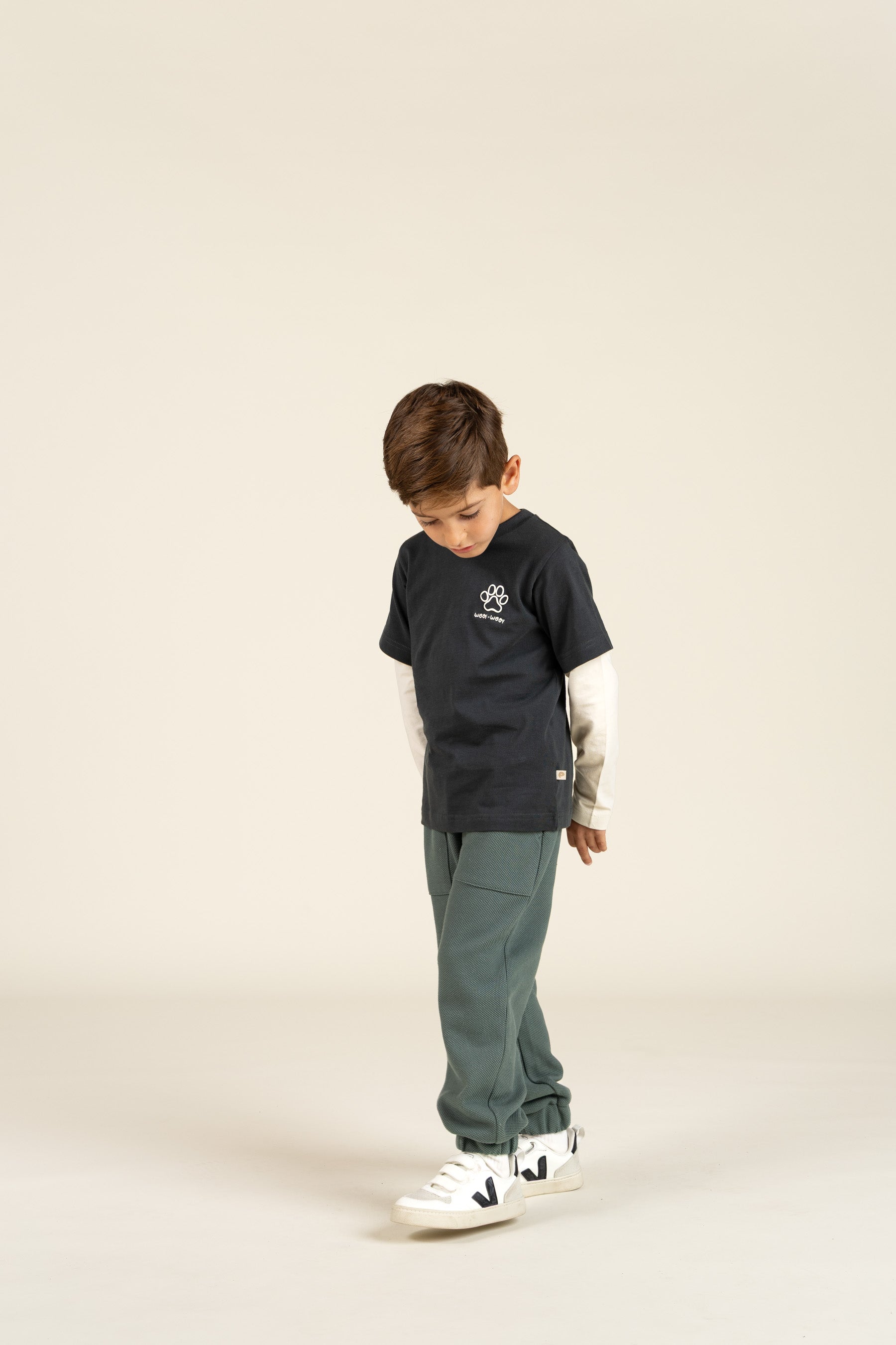Jogginghose Piquet - Kids - Petrol | 100167 Gustav