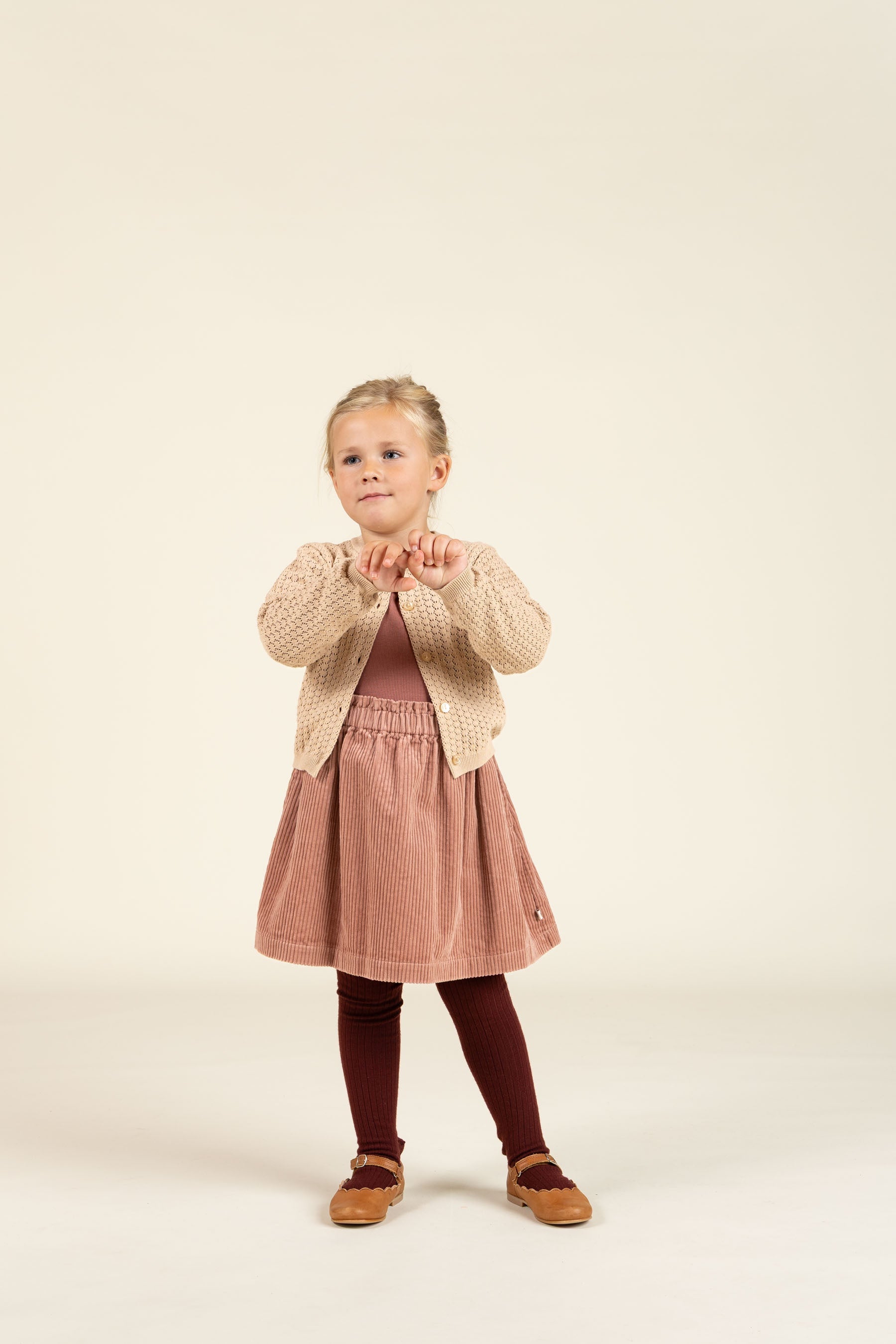 Breit-Cord Rock - Kids - Rose | 100622 Margot