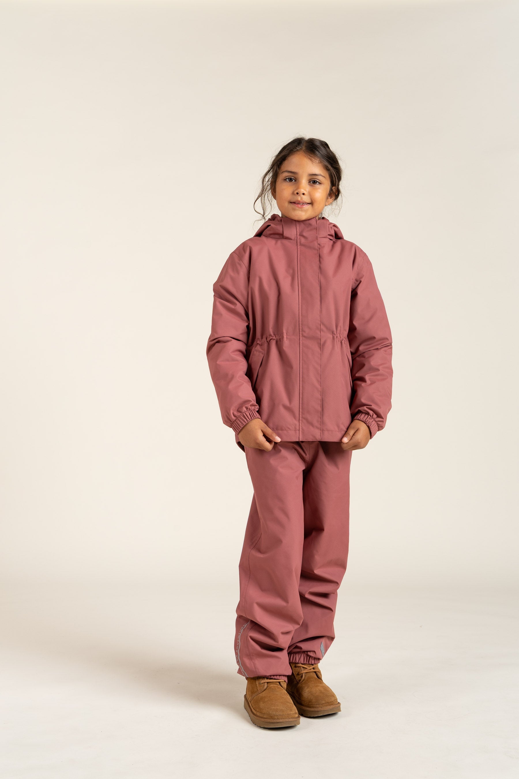 Shell Jacke mit Kordelzug - Tween - Vintage Red | 100496 Lucy