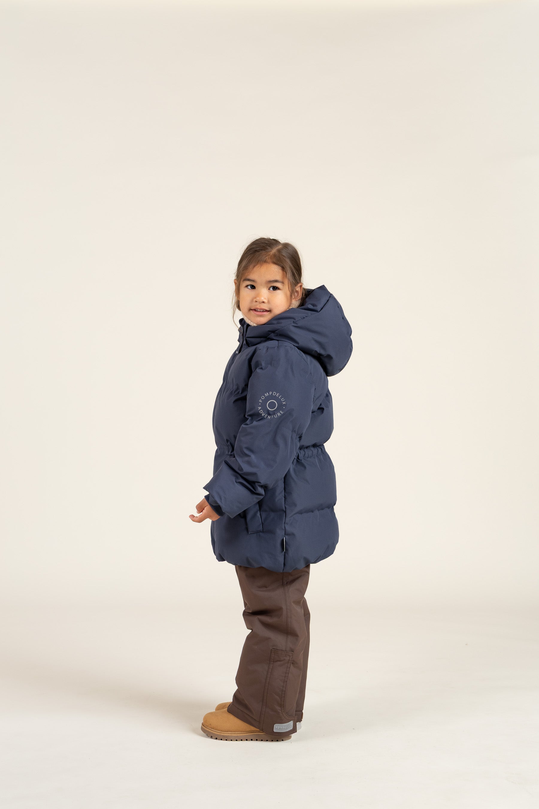 Winterjacke mit Kordelzug - Kids - Navy | 100538 Elenor