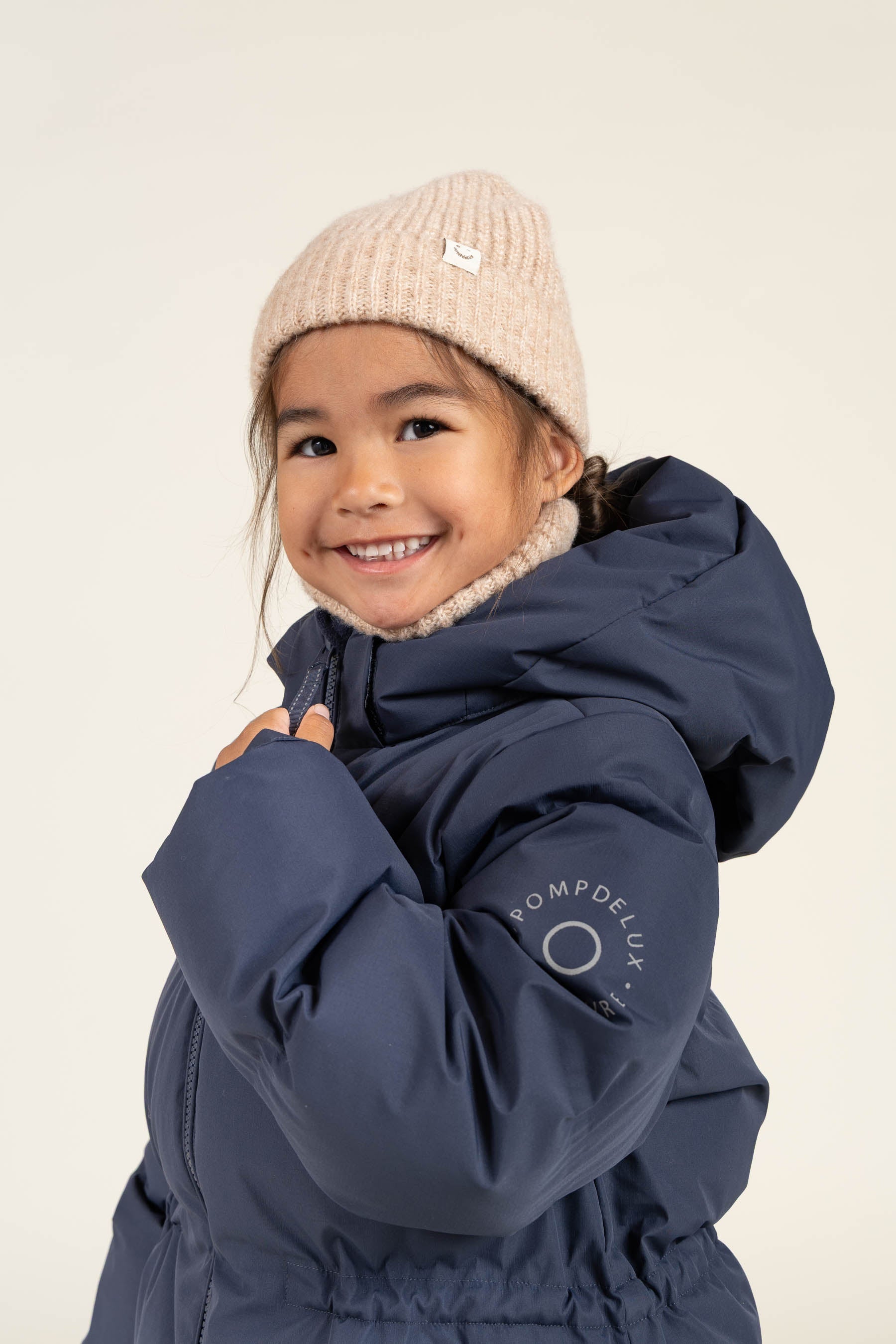 Winterjacke mit Kordelzug - Kids - Navy | 100538 Elenor