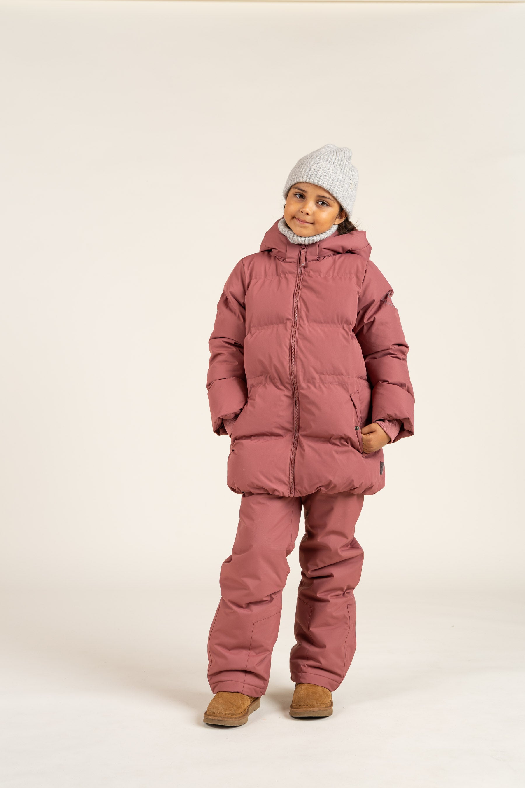 Winterjacke mit Kordelzug - Tween - Vintage Red | 100535 Elenor