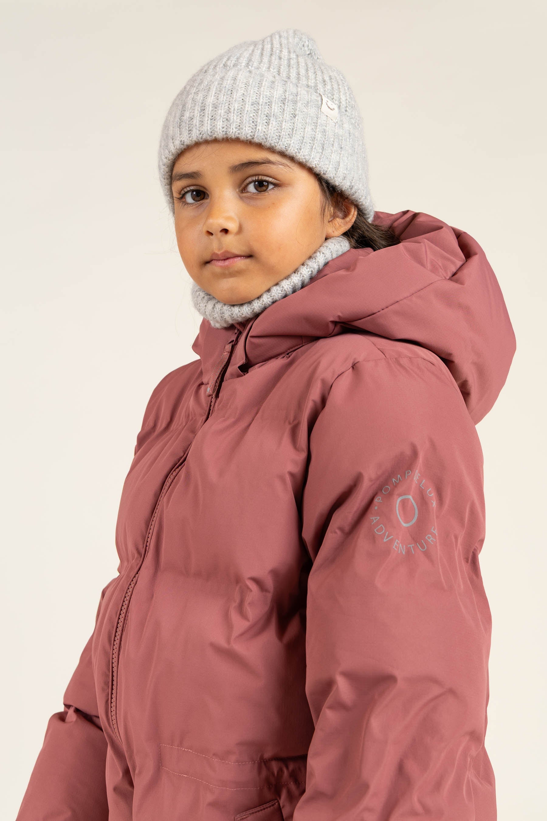 Winterjacke mit Kordelzug - Tween - Vintage Red | 100535 Elenor