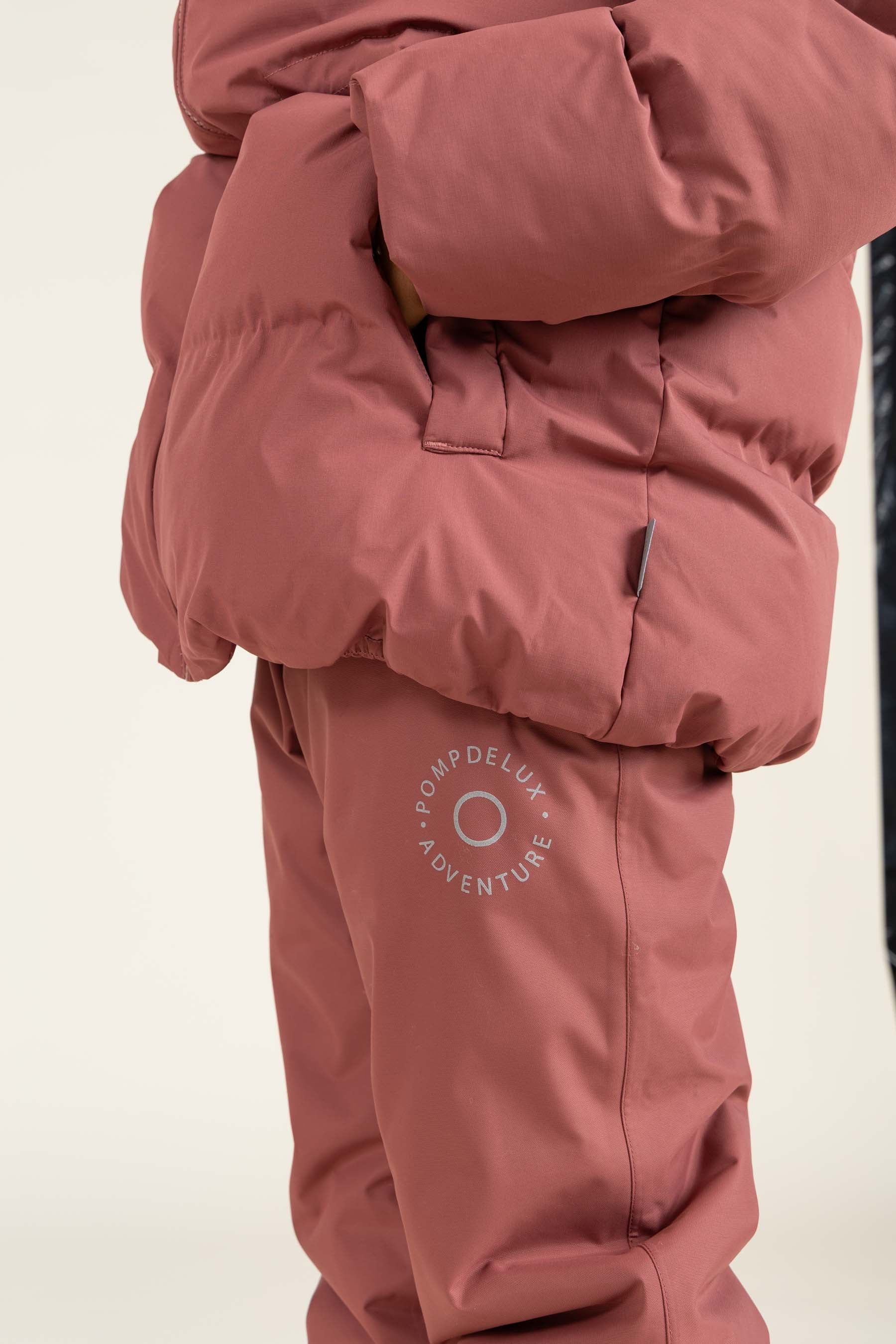 Winterjacke mit Kordelzug - Tween - Vintage Red | 100535 Elenor